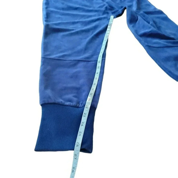 ENTREE LS AUTHENTIC size XXL BLUE Velvet  Sweatpants  Velour MEN'S - Picture 5 of 11